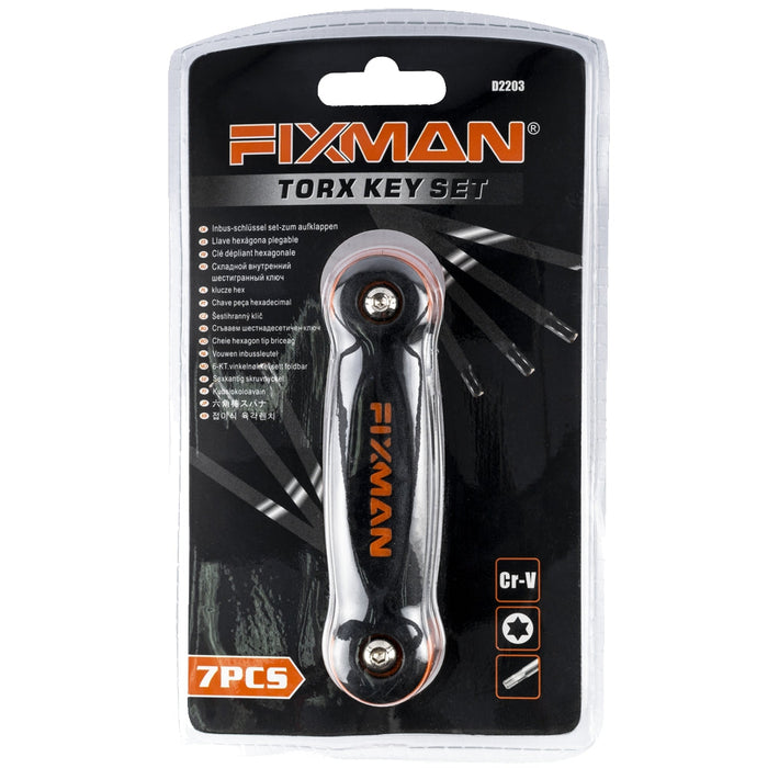 Fixman | Torx Key Folding Set T10-40mm