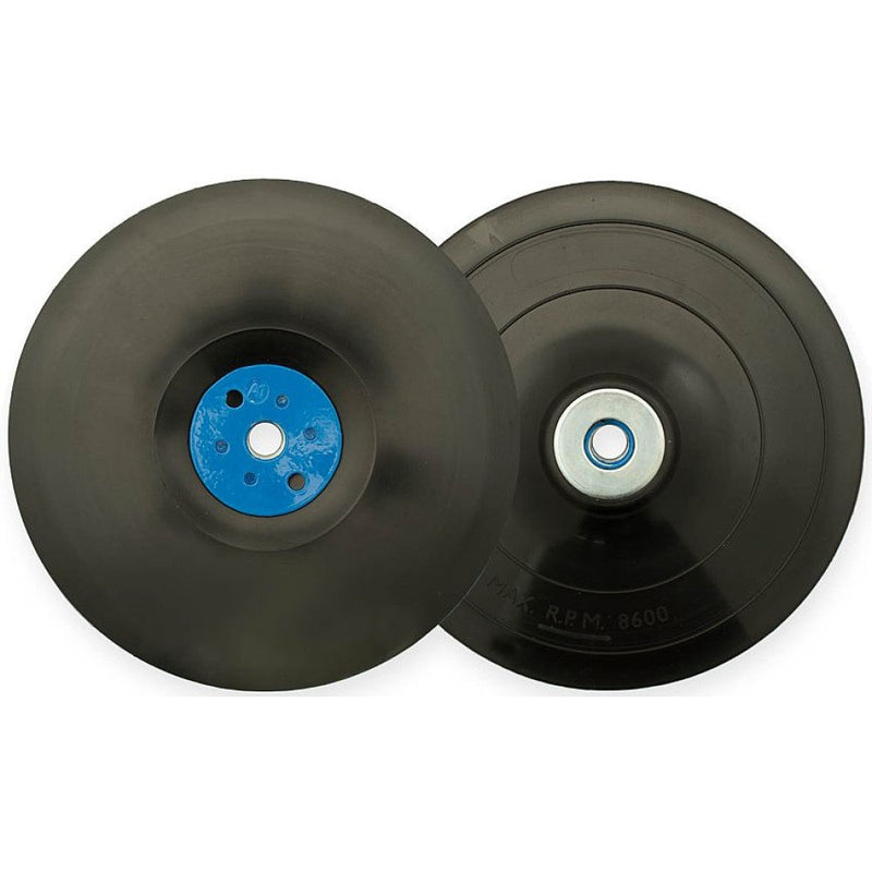 Flexipads | Grinder Pad & Nut 178mm M14X2mm Black-Toolcraft