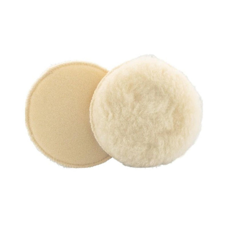 Flexipad | Wool Pad With Hook & Loop 125mm - Toolcraft