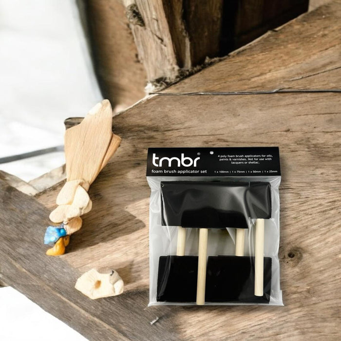 tmbr | Foam Applicator Set (25mm, 50mm, 75mm, 100mm)