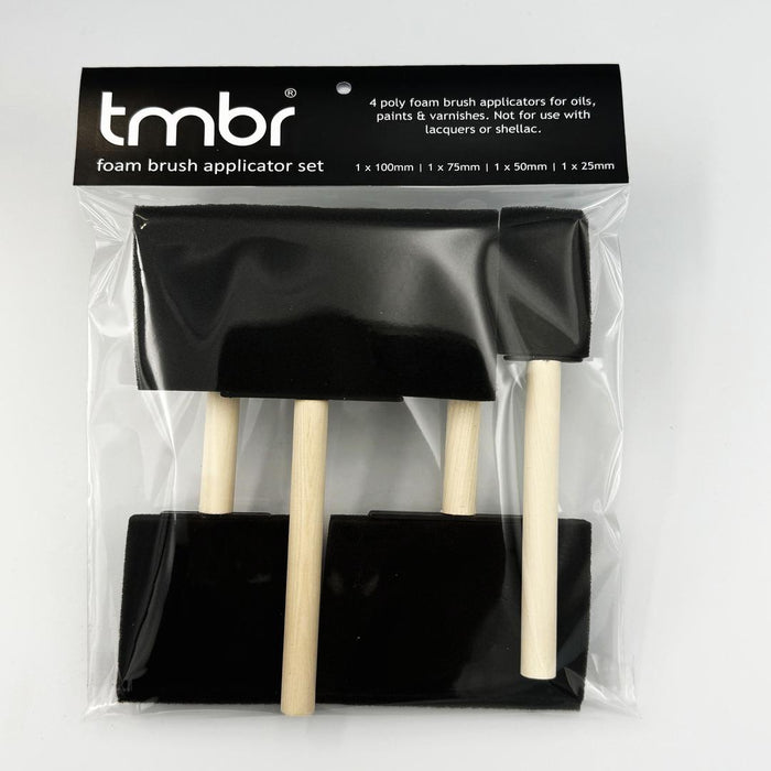 tmbr | Foam Applicator Set (25mm, 50mm, 75mm, 100mm)