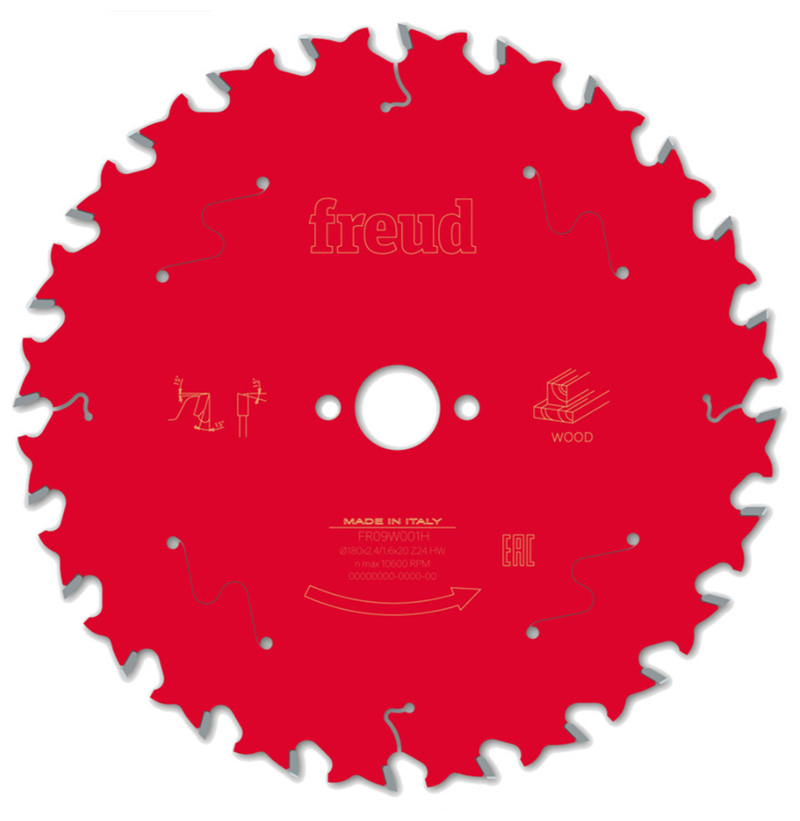 Freud | Saw Blade 165X1,7X20mm Thin TCT Z40-Toolcraft