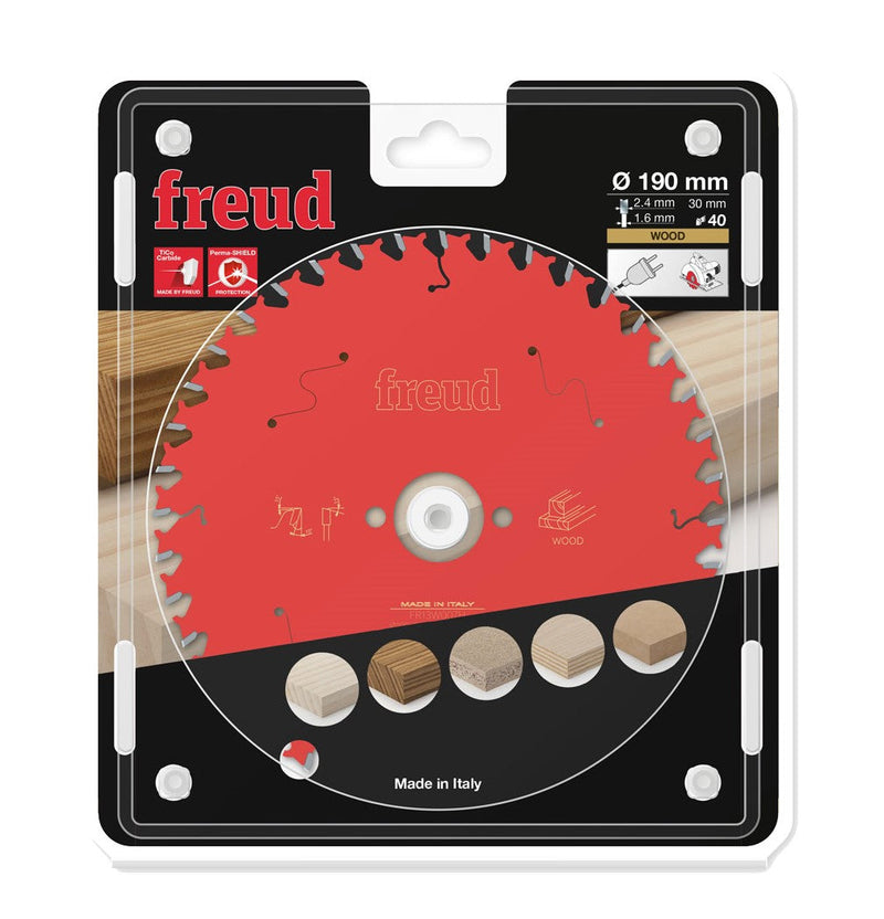 Freud | Saw Blade 190X30mm 40T Wood-Toolcraft