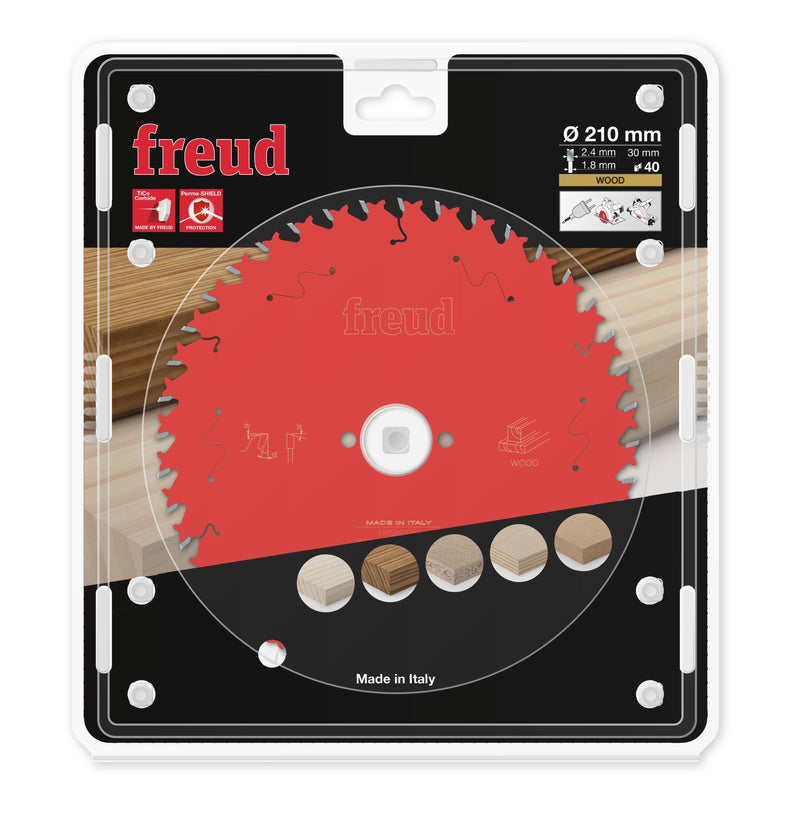 Freud | Saw Blade 210X30mm 40T Wood-Toolcraft