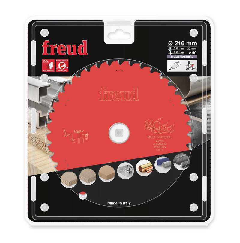Freud | Saw Blade 216X30mm 40T Multi-Material-Toolcraft