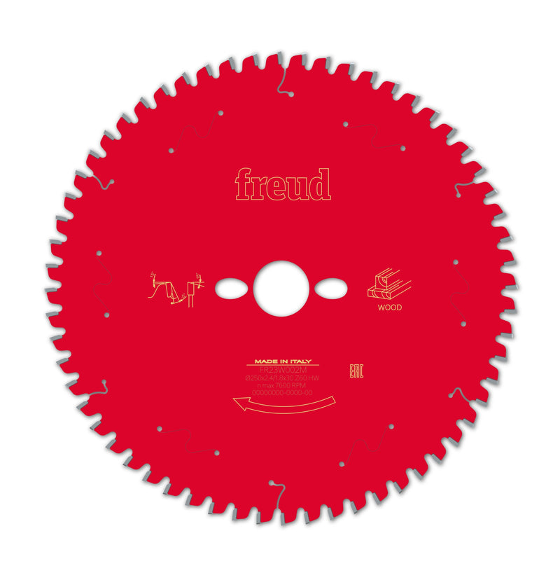 Freud | Saw Blade 250X30mm 60T FR23W002M-F03FS09754-Toolcraft