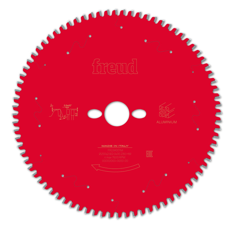 Freud | Saw Blade 250X30mm 80T Aluminium-Toolcraft