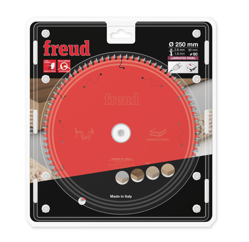 Freud | Saw Blade 250X30mm 80T Laminated Panels-Toolcraft