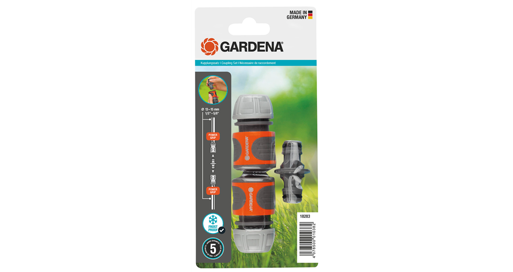 Gardena | System Coupling Set 13mm (½") 1 Way