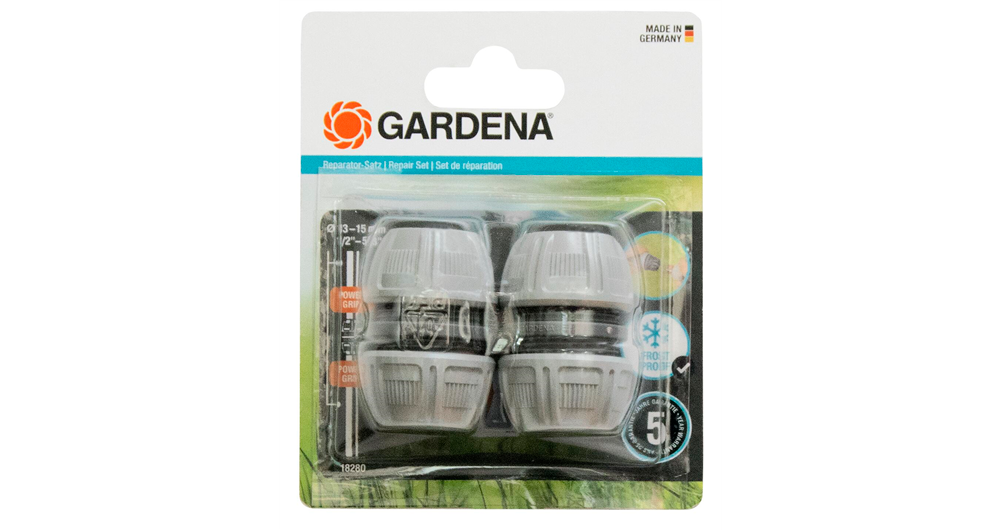 Gardena | Hose Repairer 13mm (½")  - Pack of 2
