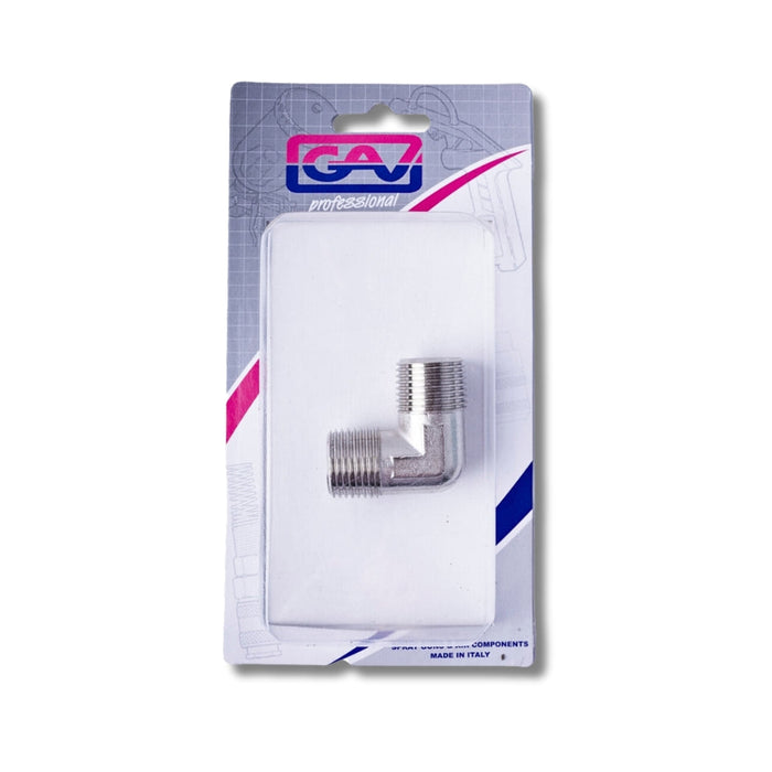 GAV | Elbow 1/2" M/M Packaged