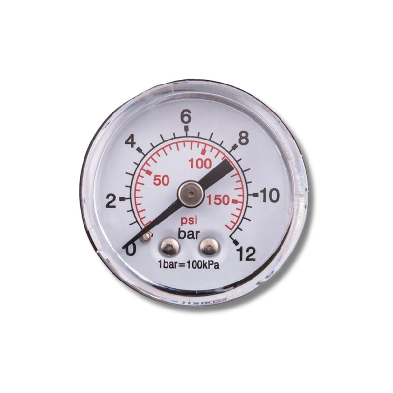 GAV | Pressure Gauge 0-12 Bar 50mm 1/8" Rear-Toolcraft