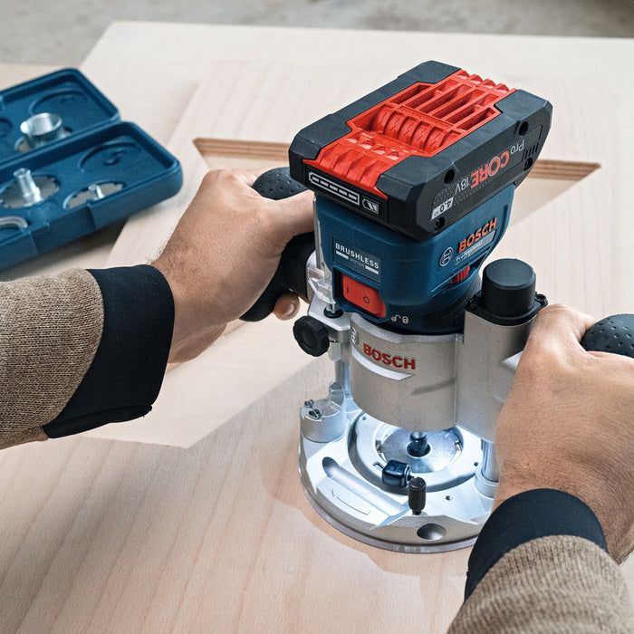 Bosch | Cordless Palm Router GKF 18v-8 (Battery Excluded)