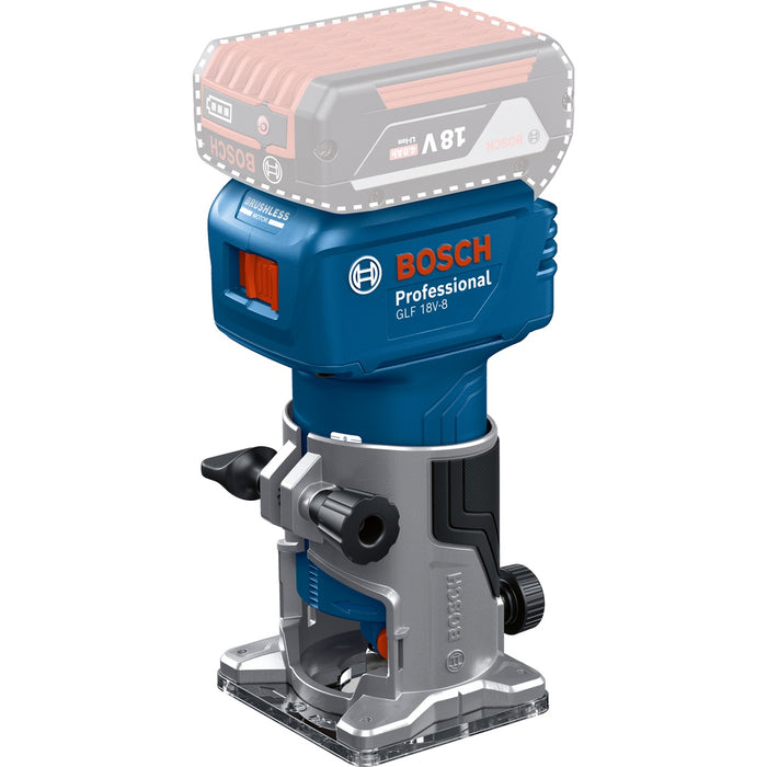 Bosch | Cordless Palm Router GLF 18v-8 (Battery Excluded)