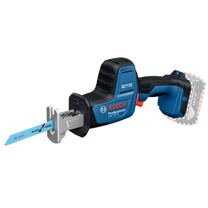 Bosch | Cordless Sabre Saw/recipsaw GSA 18v-24 (Battery Excluded)