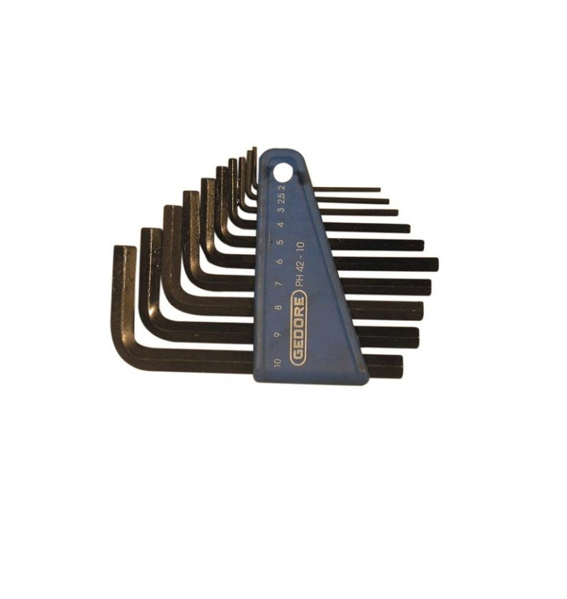 Gedore | Allen Key Set 2-10mm Ph42/10-Toolcraft