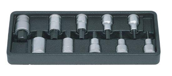 Gedore | Allen Key Socket Set 1/2" IN19 PM-10-Toolcraft