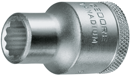 Gedore | Socket Bihex 1/2" D19 11mm-Toolcraft