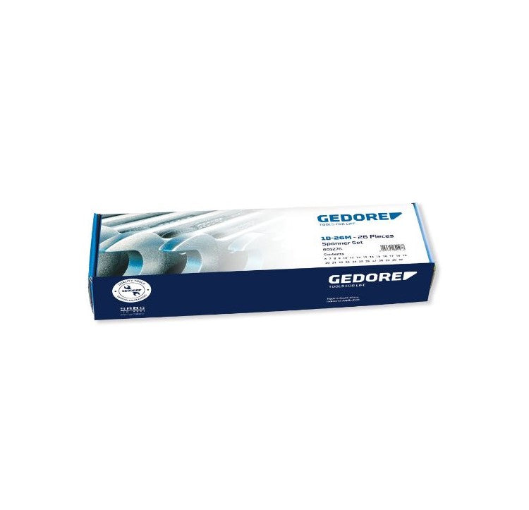 Gedore | Spanner Combination Set 1B-26M 6-32mm-Toolcraft