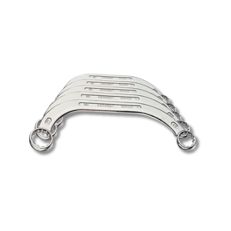Gedore | Spanner Half Moon Ring Set #304 6Pc-Toolcraft