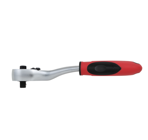 Gedore red | Ratchet Reversible 1/4" Cranked Length 145mm-Toolcraft