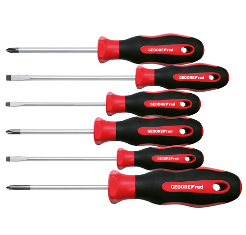 Gedore red | Screwdriver Set PH+SL 6Pc-Toolcraft