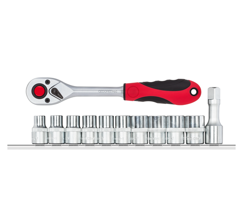 Gedore red | Socket Set 1/2" 12Pc-Toolcraft