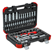 Gedore red | Socket Set 1/4"+ 1/2" 94Pc-Toolcraft