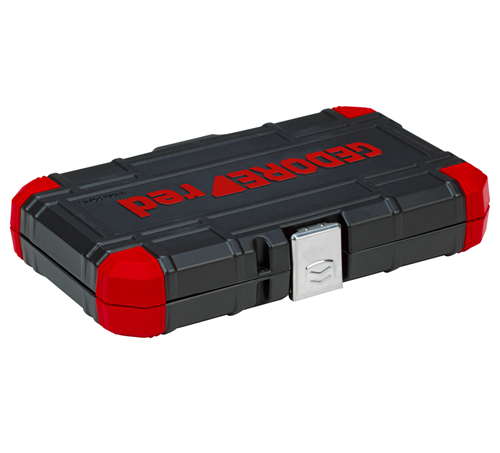 Gedore red | Socket Set 1/4" 4-14mm+Bits 46Pc-Toolcraft