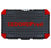 Gedore red | Socket Set 1/4" 4-14mm+Bits 46Pc-Toolcraft