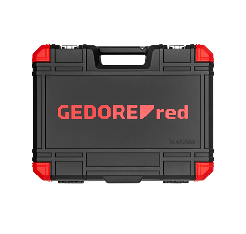 Gedore red | Socket Set 1/4"+1/2" 232Pc-Toolcraft