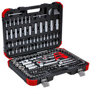 Gedore red | Socket Set 1/4"+3/8"+1/2" 172Pc-Toolcraft