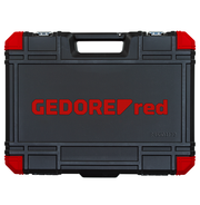 Gedore red | Socket Set 1/4"+3/8"+1/2" 172Pc-Toolcraft