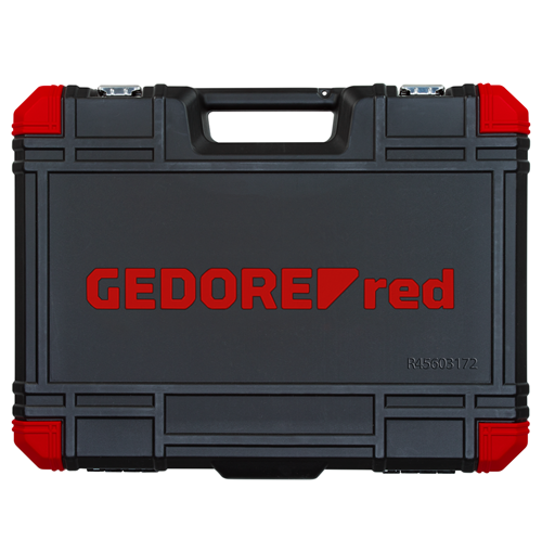Gedore red | Socket Set 1/4"+3/8"+1/2" 172Pc-Toolcraft