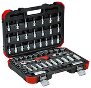 Gedore red | Socket Set 3/8" 6-24mm+Bits 59Pc-Toolcraft