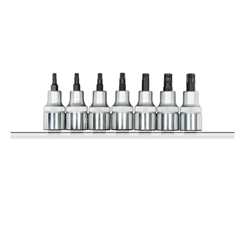 Gedore red | Socket Set Torx 1/2" 7Pc-Toolcraft