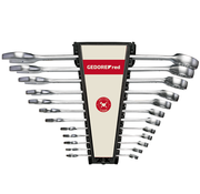 Gedore red | Spanner Combination Set 10-32mm 12Pc-Toolcraft