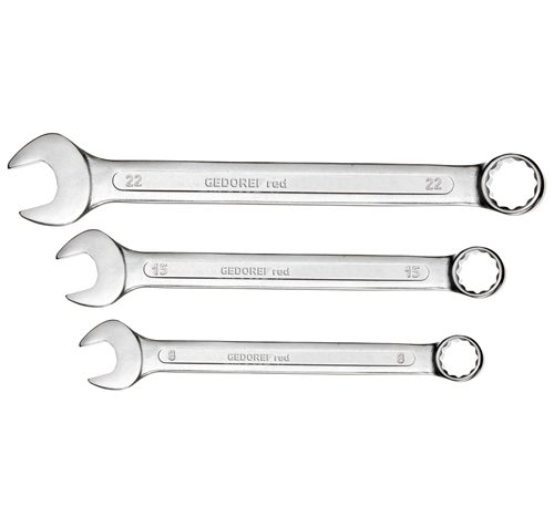 Gedore red | Spanner Combination Set 6-22mm 17Pc-Toolcraft