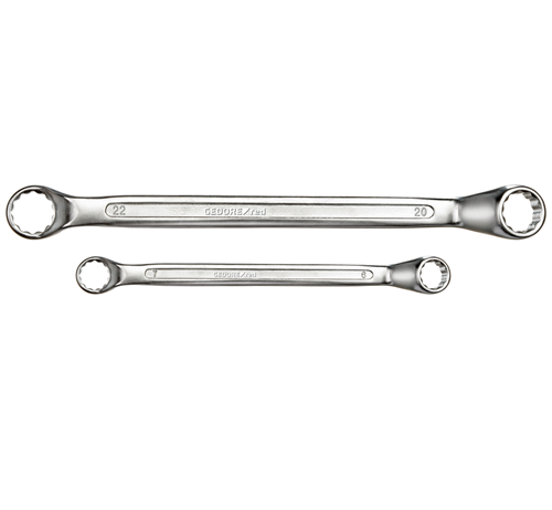 Gedore red | Spanner Double Ring Set 6-22mm 8Pc-Toolcraft