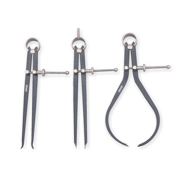 Groz | Calliper & Divider Set 150mm 3Pc Cdspst6-Toolcraft