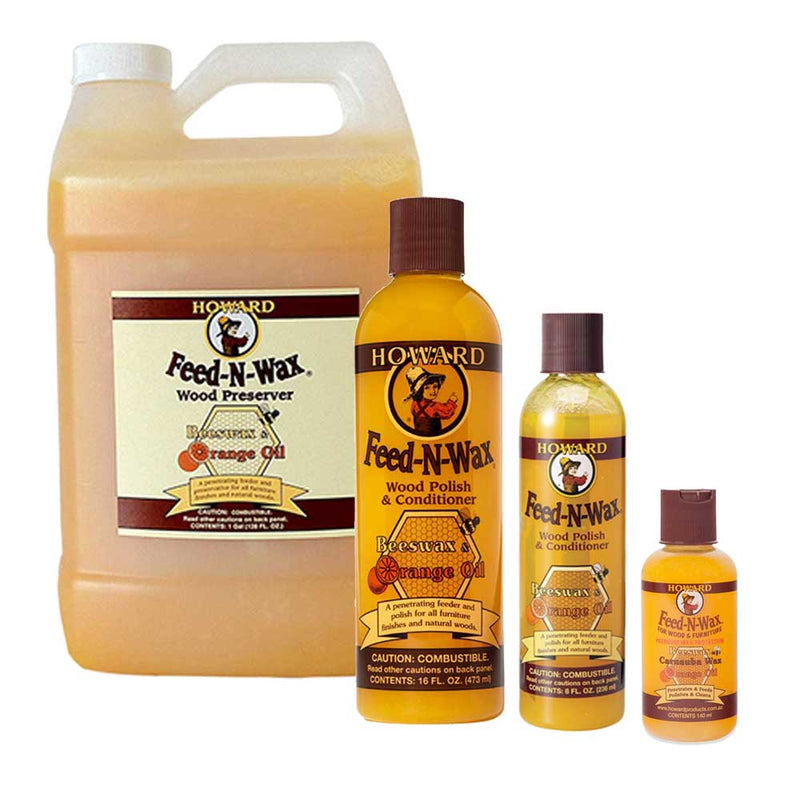 Howard | Feed & Wax Wood Polish & Conditioner 473ml - Toolcraft