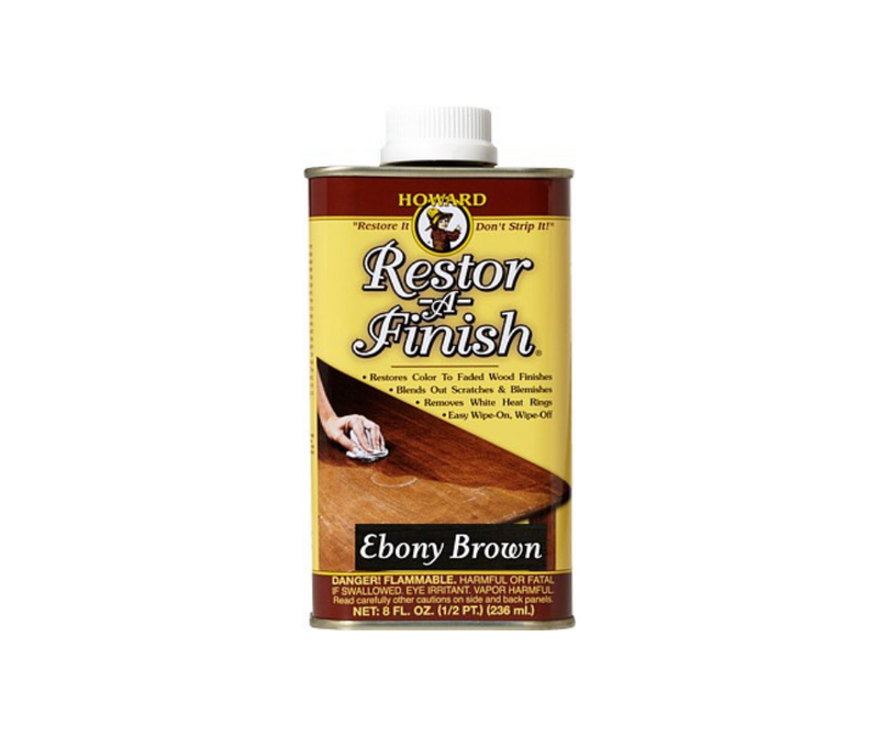 Howard | Restor-A-Finish Ebony Brown 237ml-Toolcraft
