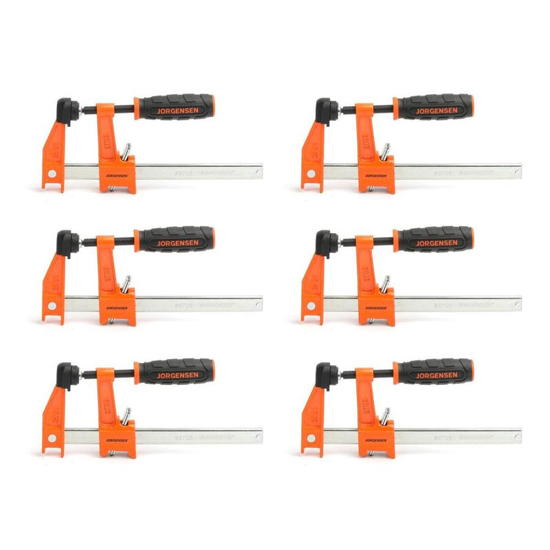 Jorgensen | Bar Clamp 6Pk Medium Duty Steel 6" (150mm) - Toolcraft