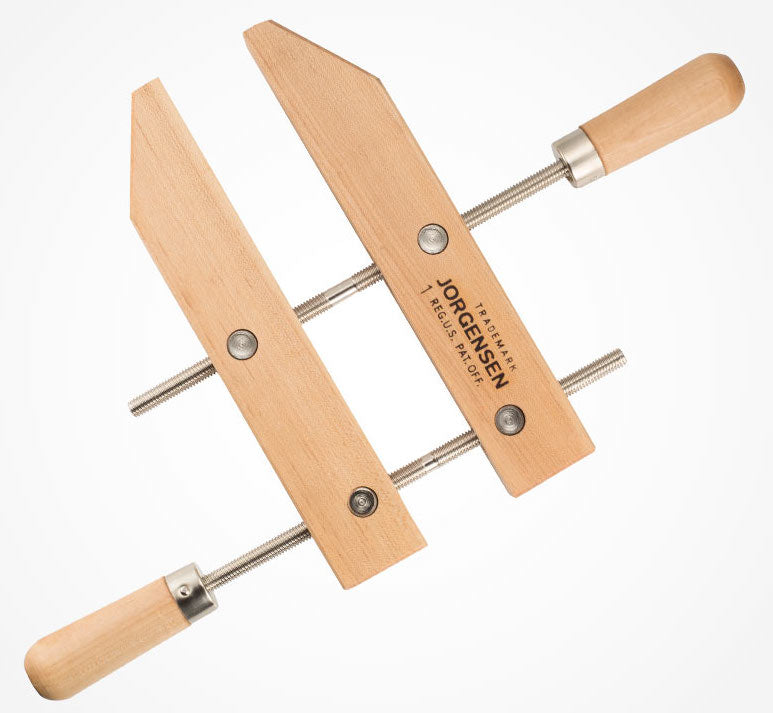 Jorgensen | Clamp Handscrew Wooden Jaws 6" (150mm) - Toolcraft