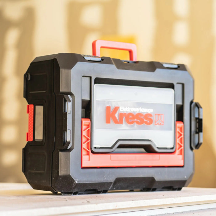 Kress | Rotary Hammer 20V BL 2.0J 22mm SDS + 2X4.0Ah 6A Charger & Stacking Case