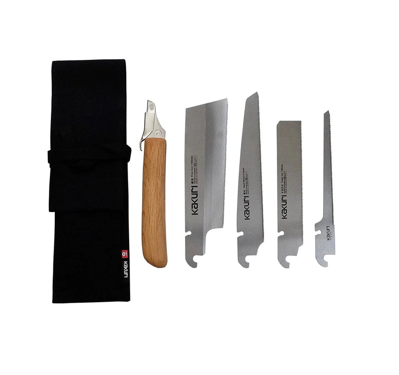 Kakuri | Fine Cut Standard Saw Set 5Pc In Bag-Toolcraft