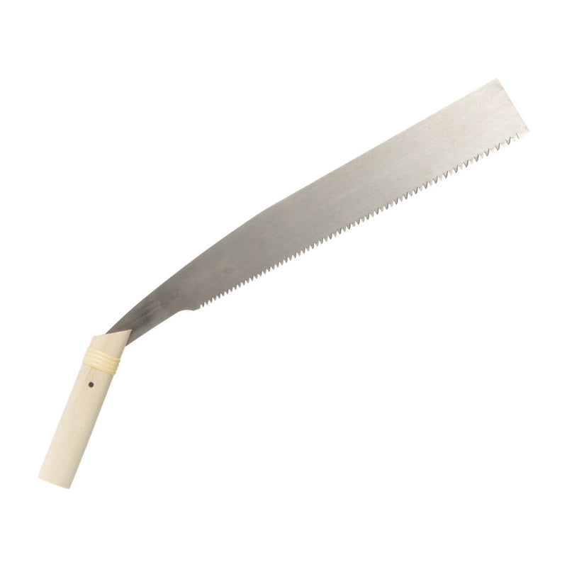 Kakuri Temagari Large Hand Pruning Saw with wooden handle and metal blade with crosscut teeth