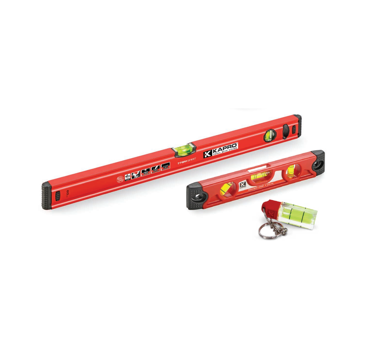 Machine Leveling Spirit Level Kapro | Spirit Level Combo 80cm 3Pc
