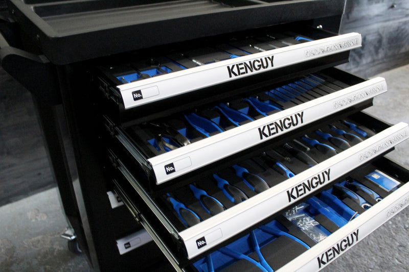 Kennedy | KENGUY Roller Cabinet 6 Drawer 124Pc
