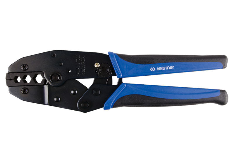 King Tony | Crimper Ratcheting for Non-Insulated Lugs-Toolcraft